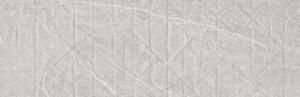 Плитка Grey Blanket рельеф мятая бумага серый 29x89, O-GBT-WTA093