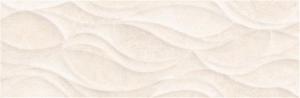Настенная плитка Sina Tile 2109 Selda Cream Rustic 90x30 кремовая полированная с узором