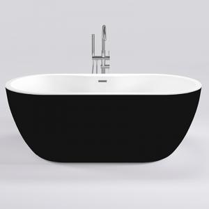 Акриловая ванна Black&White Black Swanl 180x75 111sbb без гидромассажа