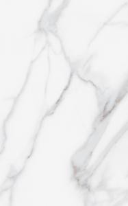 Настенная плитка Terracotta TD-MR-BN Marmo Bianco 25x40 белая глянцевая под камень