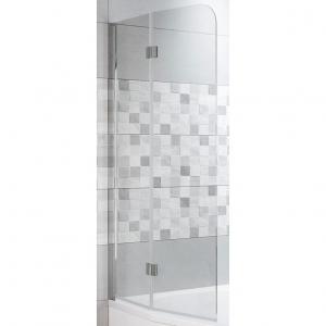 Шторка на ванну Riho Novik Z500 100 G003041120 (GZT9200100) профиль Хром стекло прозрачное