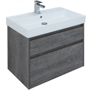 Комплект мебели для ванной Aquanet Nova Lite 75 242904 подвесной Дуб рошелье
