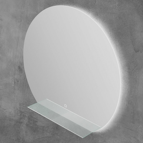 Зеркало BelBagno SPC-RNG-900-LED-TCH-MENS с подсветкой с сенсорным выключателем