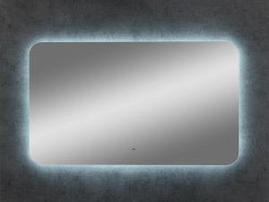 Зеркало Art&Max Ravenna AM-Rav-1200-700-DS-F с подсветкой с бесконтактным выключателем