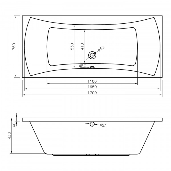 Комплект 3 в 1 Lavinia Boho Evan S2-37110180, акриловая ванна 180x80 см, усиленный металлический каркас с монтажным набором, лицевой экран
