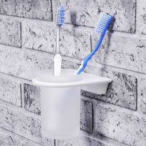 Стакан для зубных щеток WasserKRAFT Kammel K-8328W Белый матовый