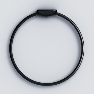 Кольцо для полотенец AM.PM Inspire V2.0 A50A34422 Черное матовое