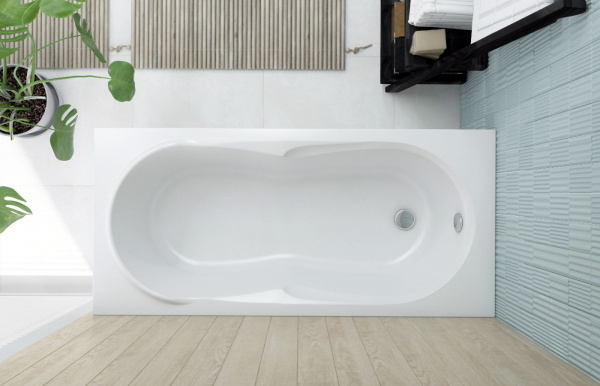 Акриловая ванна Lavinia Boho Easter Pro 37060050, усиленный армированный корпус ванны, 150x70 см