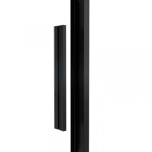 Душевая дверь Vincea Slim Soft 130 VDS-1SS130CLB профиль Черный стекло прозрачное