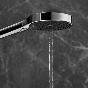 Ручной душ Hansgrohe Rainfinity 26865000 Хром Черный