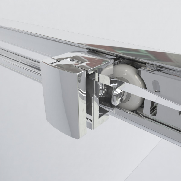 Душевая дверь Vincea Garda 100 VDS-1G100CL профиль Хром стекло прозрачное