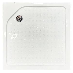 Душевой уголок Royal Bath HP 90х90 RB90HP-T-BL профиль Черный стекло прозрачное