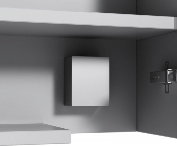 Зеркальный шкаф AM.PM Spirit V2.0 60 L M70AMCL0601WG с подсветкой Белый