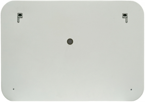 Зеркало Континент Demure 900х700 ЗЛП2301 с подсветкой с сенсорным выключателем с подогревом с часами