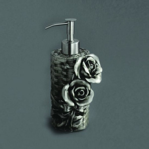 Дозатор для жидкого мыла Art&Max Rose AM-B-0091A-T Серебро