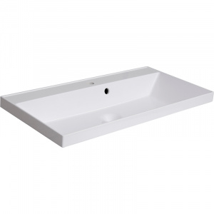 Комплект мебели для ванной Aquanet Гласс 100 240468 Белый