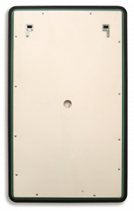 Зеркало AZARIO INCANTO-3 600х1000 часы, подогрев, подсветка с диммером, сенсорный выключатель (LED-00002538)