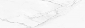 Настенная плитка Gracia Ceramica 010100001298 Marble matt white wall 01 300х900 белая матовая под мрамор
