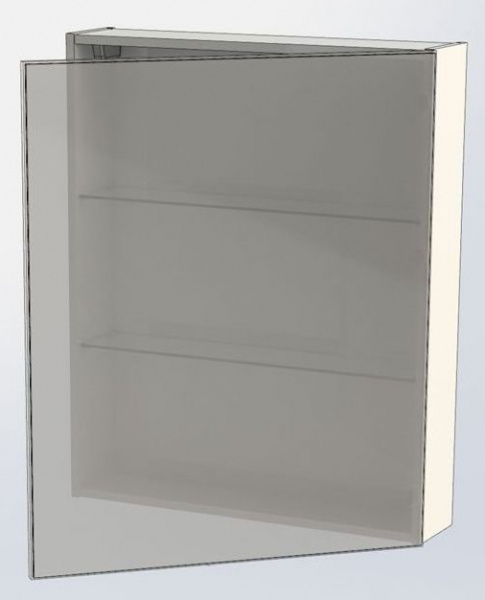 Зеркальный шкаф Aquanet Алвита 70 184038 R Белый