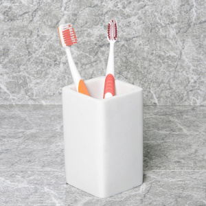 Стакан для зубных щеток WasserKRAFT Oder K-9628 Белый матовый