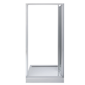Душевая дверь Aquanet Alfa NAA6422 100 210022 профиль Хром стекло прозрачное