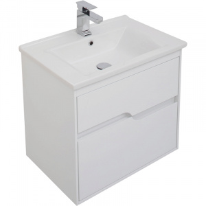 Комплект мебели для ванной Aquanet Модена 65 199304 Белый глянец
