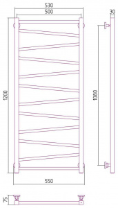 ДР Сирокко 1200х500 (ЗОЛОТО)