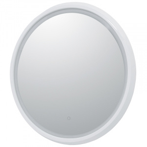 Зеркало Aquanet Дакар 80 241820 с подсветкой Белый глянец