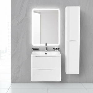 Тумба под раковину BelBagno ACQUA-600-2C-SO-BL подвесная Bianco Lucido