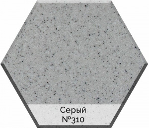 Смеситель для кухни AquaGranitEx C-5035 (310) Серый