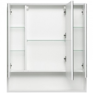 Зеркальный шкаф 76х85 см белый глянец Акватон Инфинити 1A192102IF010