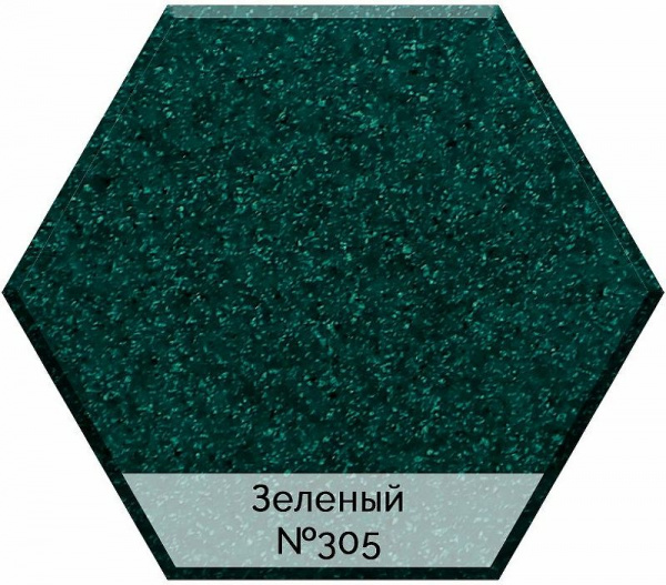 Смеситель для кухни AquaGranitEx C-3040 (305) Зеленый