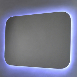 Зеркало Azario Шампань 80 ФР-00000952 с подсветкой с сенсорным выключателем с датчиком движения