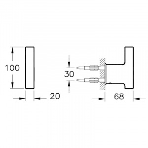 Крючок Vitra Nest Trendy A44619