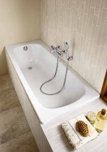 Стальная ванна Roca Contesa 100x70 212D07001 без антискользящего покрытия
