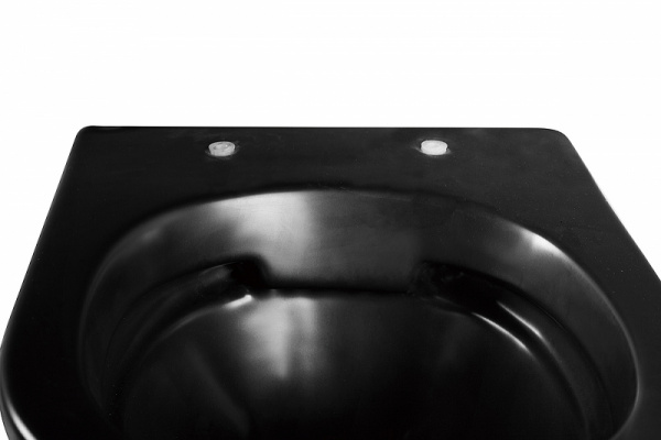 Унитаз Abber Bequem AC1100MB подвесной Черный матовый с сиденьем Микролифт