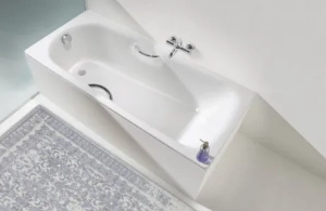 Стальная ванна 160х70 см Kaldewei Saniform Plus Star 332 с покрытием Anti-Slip и Easy-Clean