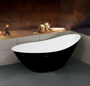 Акриловая ванна London (black)