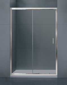 Душевая дверь BelBagno Uno 120 UNO-BF-1-120-C-Cr профиль Хром стекло прозрачное