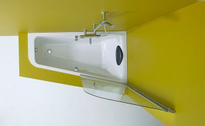 Акриловая ванна Jacob Delafon Odeon Up 160x90 R E6081RU-00 без антискользящего покрытия