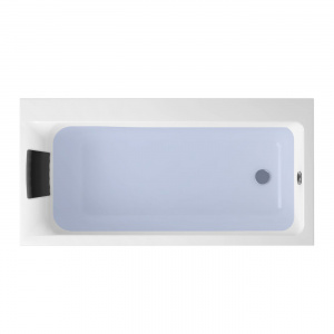 Комплект 4 в 1 Lavinia Boho Catani S2-371216PR, акриловая ванна 160x80 см (правый разворот), усиленный металлический каркас с монтажным набором, мягкий силиконовый подголовник, лицевой экран
