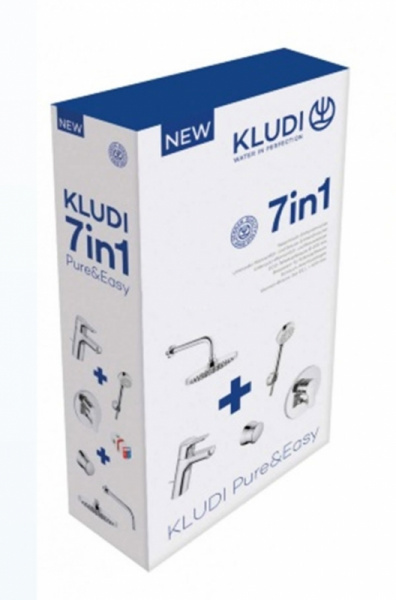Комплект смесителей Kludi Pure Easy 376300565 Хром