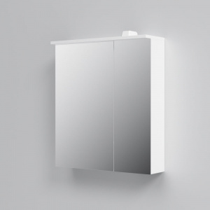 Зеркальный шкаф AM.PM Spirit V2.0 60 L M70AMCL0601WG с подсветкой Белый