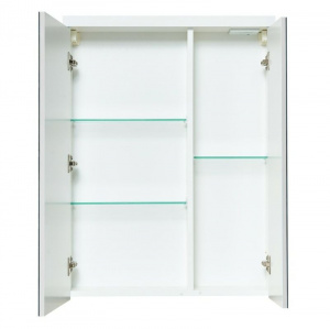 Зеркальный шкаф Aquaton Брук 60 1A200502BC010 с подсветкой Белый