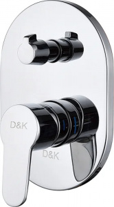 Душевая система D&K Rhein Marx DA1395601 Хром