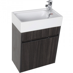 Комплект мебели для ванной Aquanet Лидс 50 183170 подвесной Эвкалипт мистери
