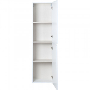 Шкаф пенал Art&Max AM-Bianchi-1500-2A-SO-BL подвесной Белый глянец