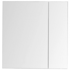 Зеркальный шкаф 85х87,3 см белый глянец L Aquanet Йорк 00202089