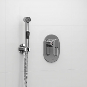 Гигиенический душ со смесителем WasserKRAFT Kammel A111856 Хром