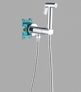 Гигиенический душ со смесителем ALMAes Agata AL-877-01 Хром